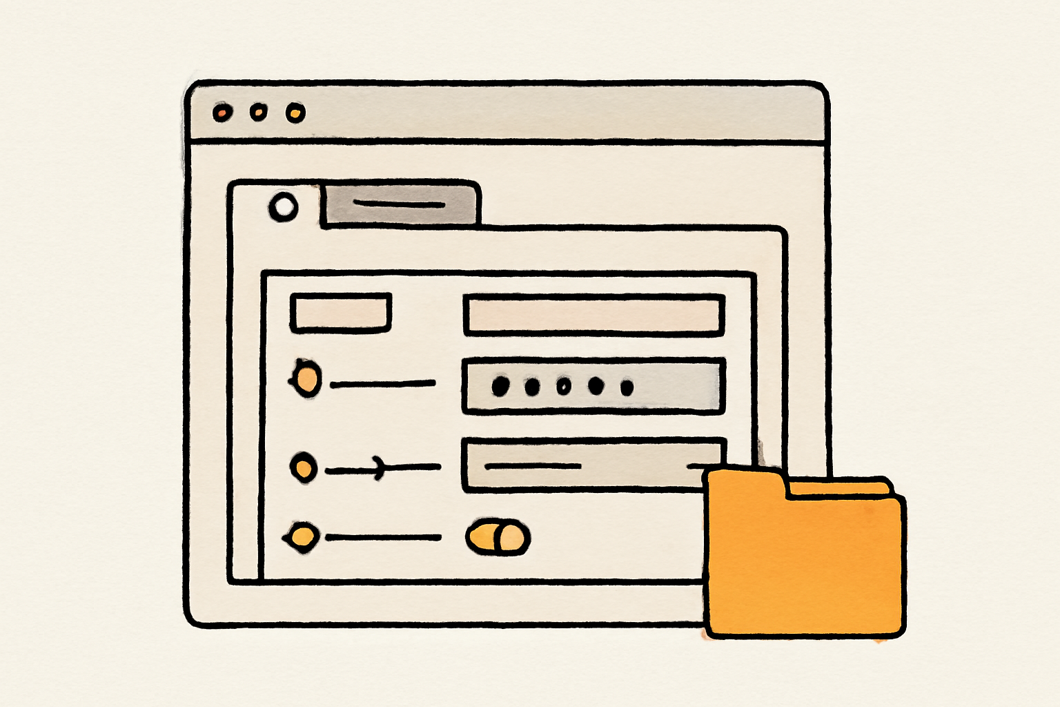 A configuration value masked so it never reaches the browser